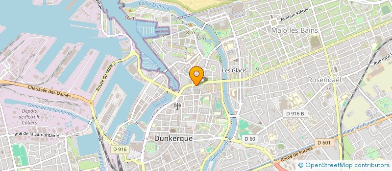 localisation de l'entreprise CCS HAUTS DE FRANCE à DUNKERQUE