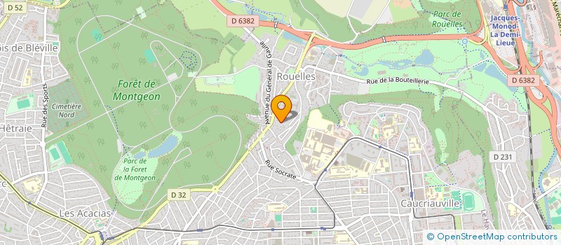 localisation de l'entreprise CCS RENOVATION CONSTRUCTION à LE HAVRE