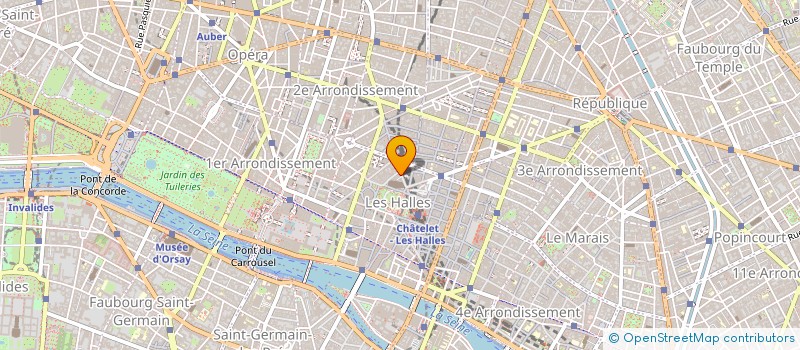 localisation de l'entreprise CCS SARL à PARIS