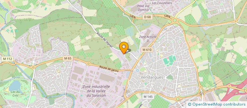 localisation de l'entreprise CCS SCI à VENDARGUES