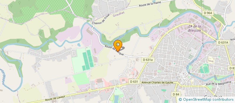 localisation de l'entreprise CCS SOLUTIONS  GRAULHET