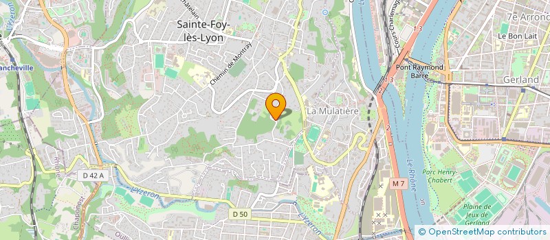 localisation de l'entreprise CCS TERGIMAN  SAINTE-FOY-LES-LYON