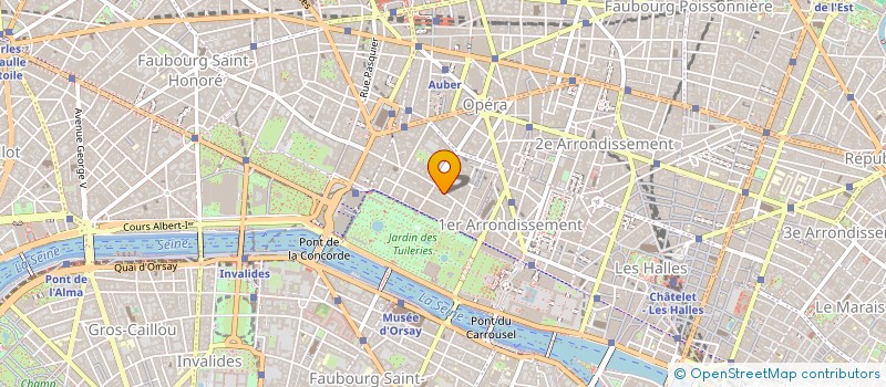 localisation de l'entreprise CCSA à PARIS
