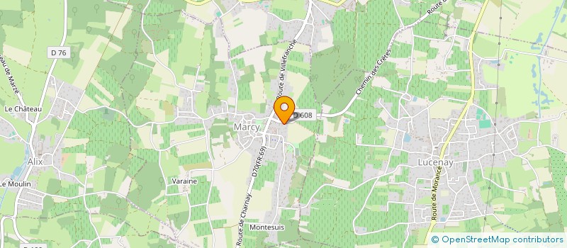 localisation de l'entreprise CCSC  MARCY