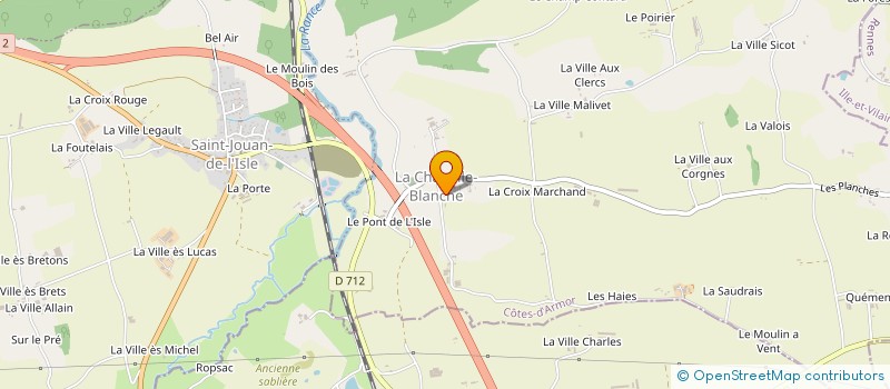 localisation de l'entreprise CCSE  LA CHAPELLE-BLANCHE