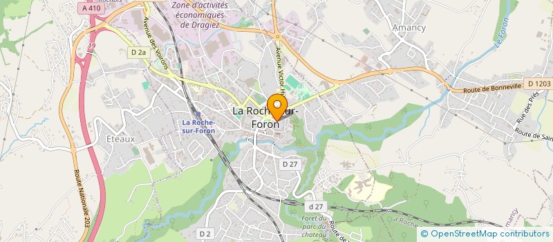 localisation de l'entreprise CCSM à LA ROCHE-SUR-FORON