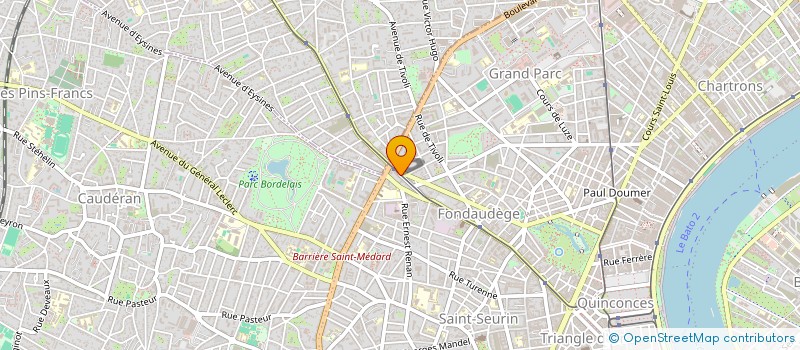 localisation de l'entreprise CCSV RECRUTEMENT  BORDEAUX