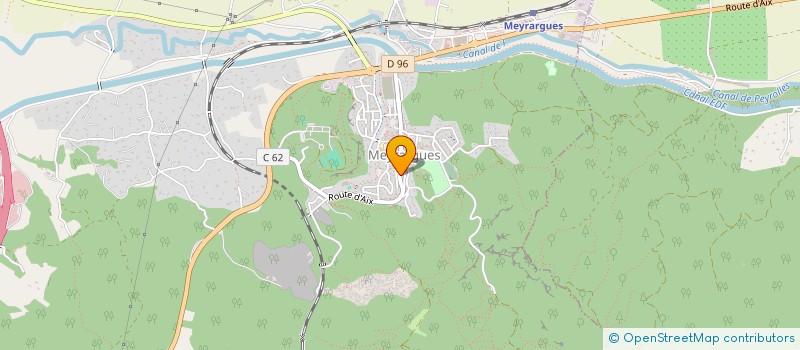 localisation de l'entreprise CCT ELEC  MEYRARGUES