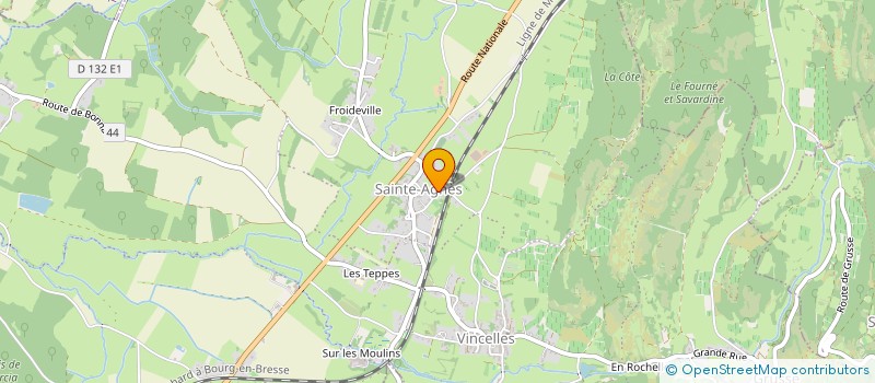 localisation de l'entreprise CCT IMMO  TRENAL