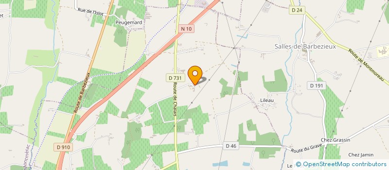 localisation de l'entreprise CCTA DU VIVIER  TOUVERAC