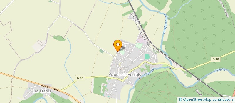 localisation de l'entreprise CCTA OZOUER LE VOULGIS  OZOUER-LE-VOULGIS