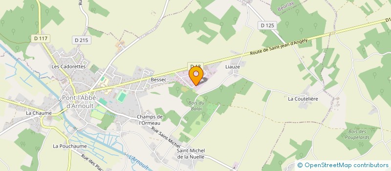 localisation de l'entreprise CCTA PERIGORD ALEXANDRE  PONT-L'ABBE-D'ARNOULT