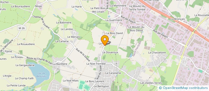 localisation de l'entreprise CCTC à COUERON