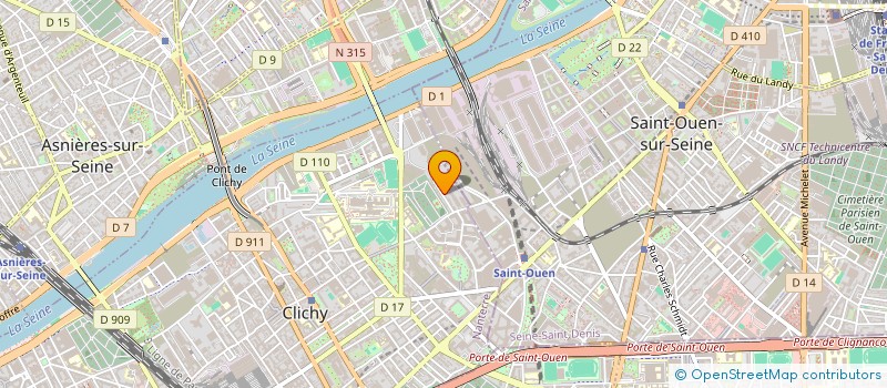 localisation de l'entreprise CCTEAM CONSULTING à CLICHY