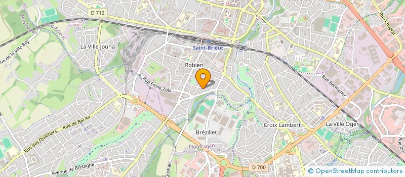 localisation de l'entreprise CCTM CONDORCET à SAINT-BRIEUC