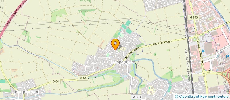 localisation de l'entreprise CCTMV  LAMPERTHEIM