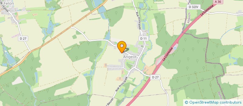 localisation de l'entreprise CCTP SARL  ANGEOT