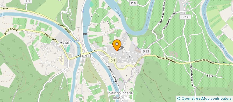 localisation de l'entreprise CCTS  SAUZET