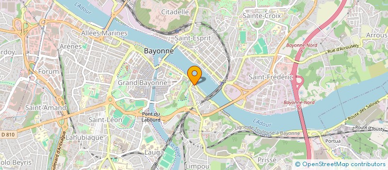 localisation de l'entreprise CCUSI à BAYONNE
