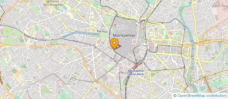 localisation de l'entreprise CCV à MONTPELLIER