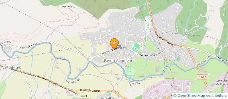 localisation de l'entreprise CCV  PONT-DE-LARN