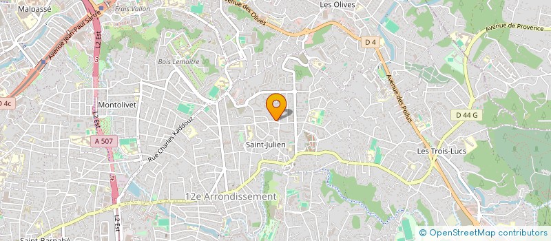 localisation de l'entreprise CCVB à MARSEILLE