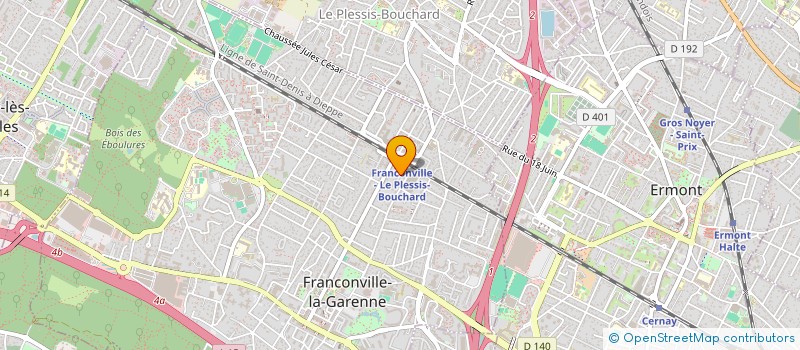 localisation de l'entreprise CCVE  FRANCONVILLE