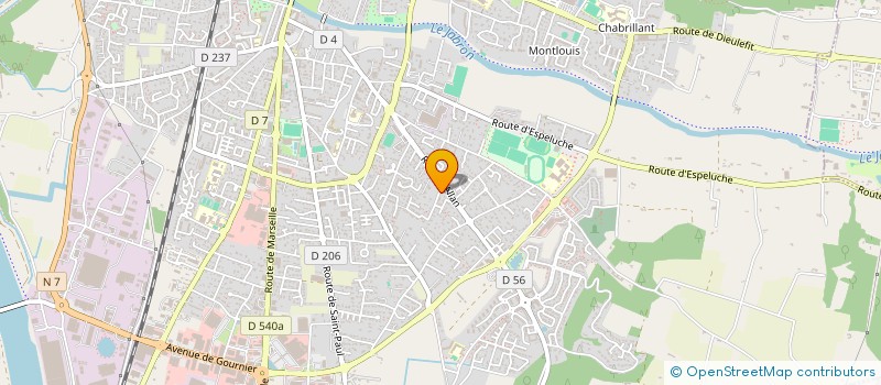 localisation de l'entreprise CCVR MANENT à MONTELIMAR