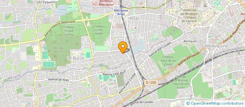 localisation de l'entreprise CCZ  MERIGNAC