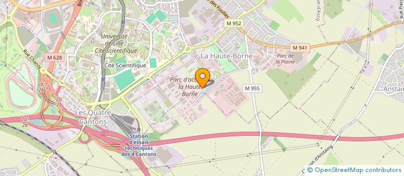 localisation de l'entreprise CD 1 BOREAS à VILLENEUVE-D'ASCQ