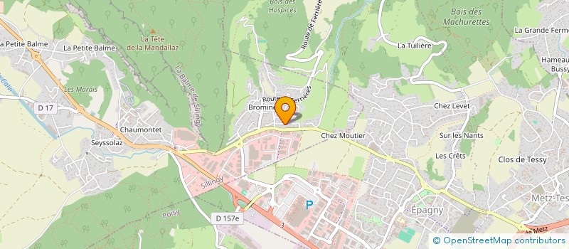 localisation de l'entreprise CD 74 FFBSQ BOWLING  SALES