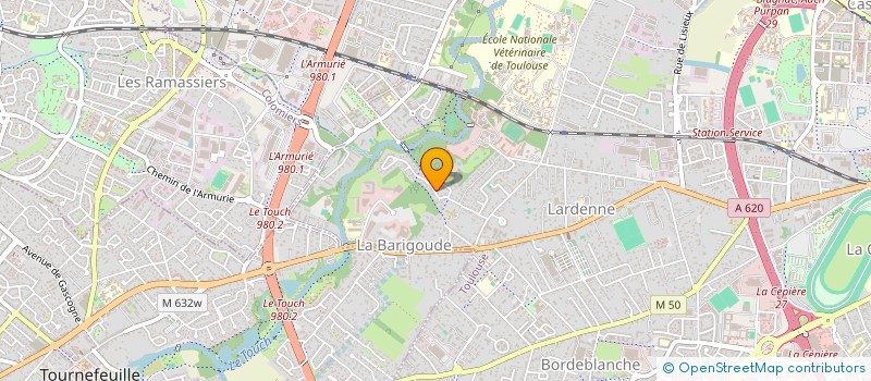 localisation de l'entreprise CD 90 à TOULOUSE