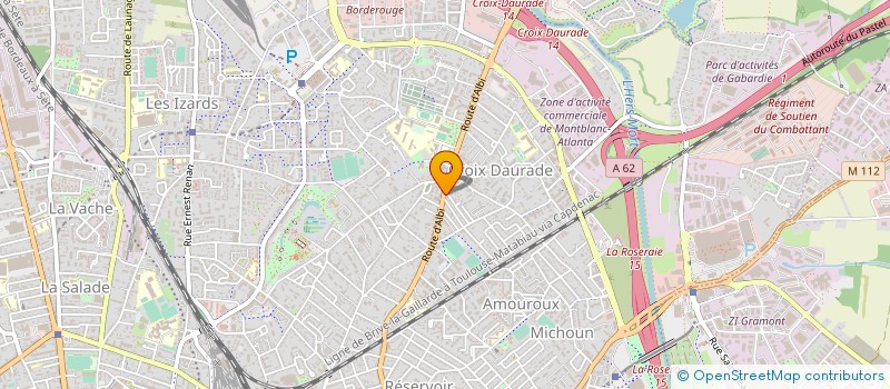 localisation de l'entreprise CD 98 à TOULOUSE