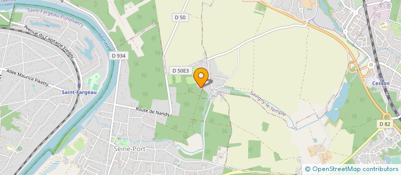 localisation de l'entreprise CD AEROCONSULT  SEINE-PORT