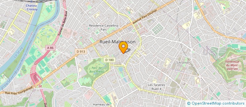 localisation de l'entreprise CD AESTHETICS CONSULTING à RUEIL MALMAISON