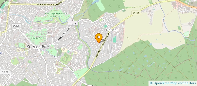 localisation de l'entreprise CD AUTOMATISMES  NOISEAU