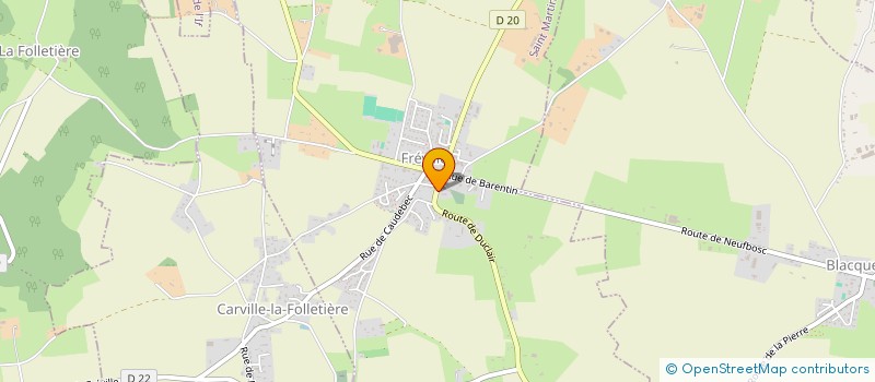 localisation de l'entreprise CD AVENIR  SAINT MARTIN DE L'IF