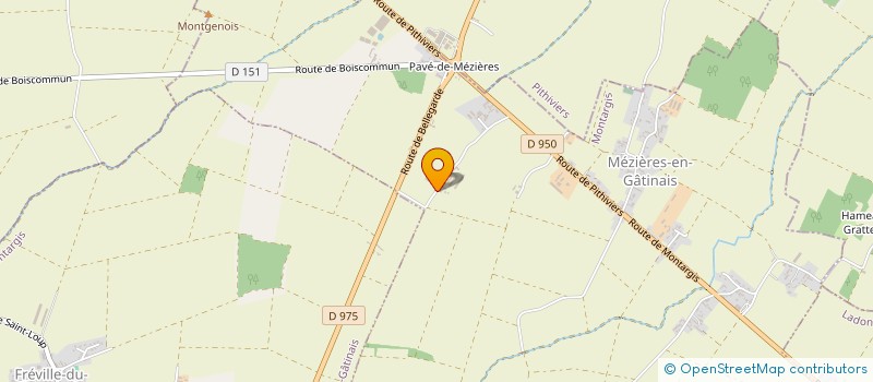 localisation de l'entreprise CD BAT EURL à MEZIERES-EN-GATINAIS