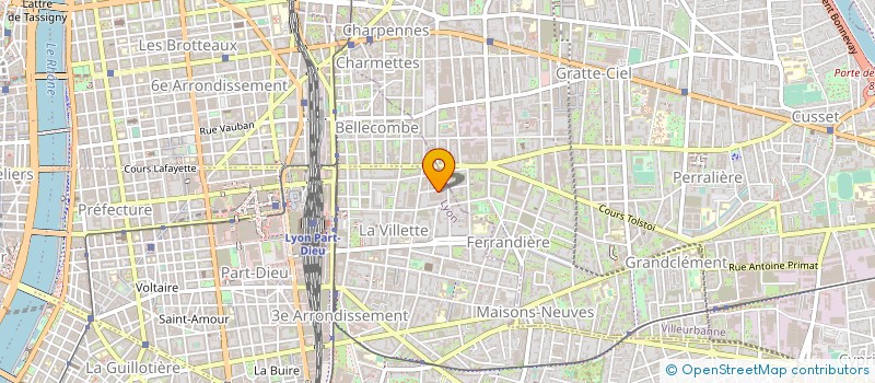 localisation de l'entreprise CD BATIMENT  LYON