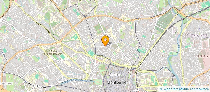localisation de l'entreprise CD BLANC à MONTPELLIER