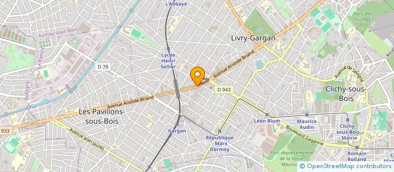 localisation de l'entreprise CD COMPUTER  LIVRY-GARGAN