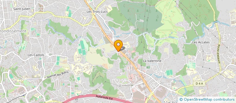 localisation de l'entreprise CD CONCEPT  MARSEILLE