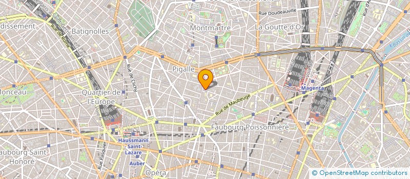 localisation de l'entreprise CD CONCEPTION DIFFUSION  PARIS 9