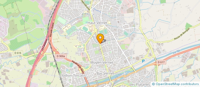 localisation de l'entreprise CD CONNEXION  PERPIGNAN