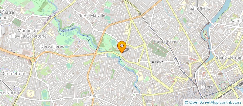 localisation de l'entreprise CD CONSEIL  NANTES