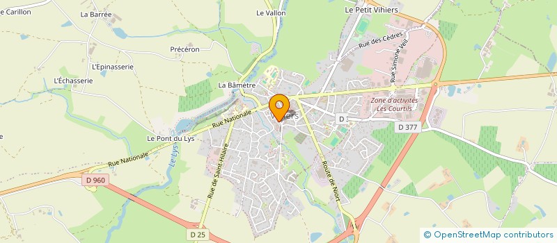 localisation de l'entreprise CD CONSEIL à LYS-HAUT-LAYON