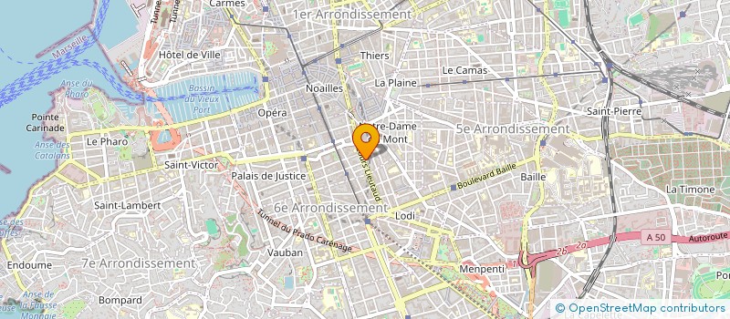 localisation de l'entreprise CD CONSULTANTS  MARSEILLE