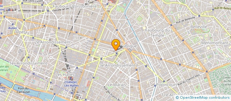 localisation de l'entreprise CD CONSULTING  PARIS