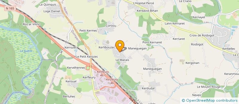 localisation de l'entreprise CD DIAG  REDENE