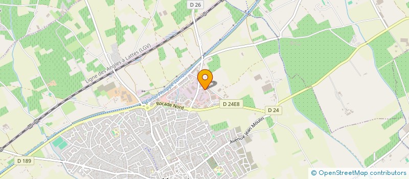 localisation de l'entreprise CD'ELEC 34  MAUGUIO